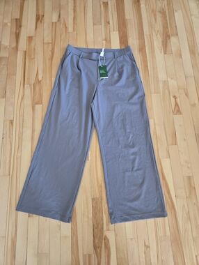Wide Leg Gray Trousers Halara Stretch XL career Business Athleisure